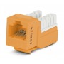 Hyperline KJNE-8P8C-C6-90-OR Вставка Keystone Jack RJ-45(8P8C), категория 6, 110 IDC, заделка с помощью NE-TOOL, оранжевая Hyperline KJNE-8P8C-C6-90-OR Вставка Keystone Jack RJ-45(8P8C), категория 6, 110 IDC, заделка с помощью NE-TOOL, оранжевая