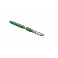 Hyperline KNX-F-4x20/1-LSZH-GR (500 м) Кабель интерфейса KNX/EIB, 4х20 AWG, однопроволочные жилы (solid), F/UTP, LSZH, зеленый