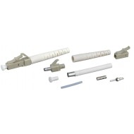 Hyperline LC-MM-3 Разъем клеевой LC, MM(для многомодового кабеля), 3 мм, (белый)