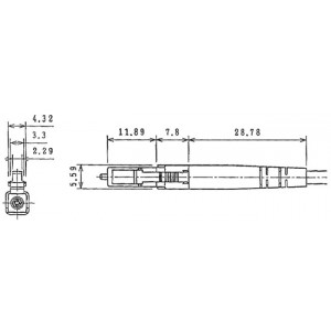 Hyperline LC-MM-3 Разъем клеевой LC, MM(для многомодового кабеля), 3 мм, (белый) Hyperline LC-MM-3 Разъем клеевой LC, MM(для многомодового кабеля), 3 мм, (белый)