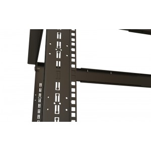 Hyperline ORK2A-2768-RAL9005 Открытая стойка 19-дюймовая (19), 27U, высота 1401 мм, двухрамная, ширина 550 мм, глубина регулируется 600-850 мм, цвет черный (RAL 9005) Hyperline ORK2A-2768-RAL9005 Открытая стойка 19-дюймовая (19), 27U, высота 1401 мм, двухрамная, ширина 550 мм, глубина регулируется 600-850 мм, цвет черный (RAL 9005)