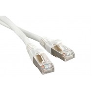 Hyperline PC-LPM-STP-RJ45-RJ45-C5e-1.5M-LSZH-WH Патч-корд F/UTP, экранированный, Cat.5е (100% Fluke Component Tested), LSZH, 1.5 м, белый