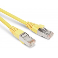 Hyperline PC-LPM-STP-RJ45-RJ45-C6-10M-LSZH-YL Патч-корд U/FTP, экранированный, Cat.6 (100% Fluke Component Tested), LSZH, 10 м, желтый