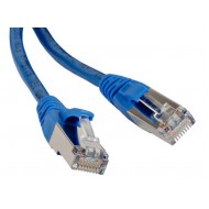 Hyperline PC-LPM-STP-RJ45-RJ45-C6-1M-LSZH-BL Патч-корд U/FTP, экранированный, Cat.6 (100% Fluke Component Tested), LSZH, 1 м, синий
