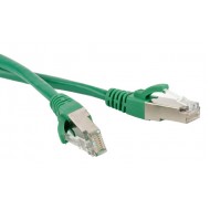 Hyperline PC-LPM-STP-RJ45-RJ45-C6-2M-LSZH-GN Патч-корд U/FTP, экранированный, Cat.6 (100% Fluke Component Tested), LSZH, 2 м, зеленый