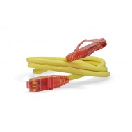 Hyperline PC-LPM-UTP-RJ45-RJ45-C5e-0.3M-LSZH-YL Патч-корд U/UTP, Cat.5е (100% Fluke Component Tested), LSZH, 0.3 м, желтый