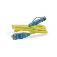 Hyperline PC-LPM-UTP-RJ45-RJ45-C6-0.5M-LSZH-YL Патч-корд U/UTP, Cat.6 (100% Fluke Component Tested), LSZH, 0.5 м, желтый