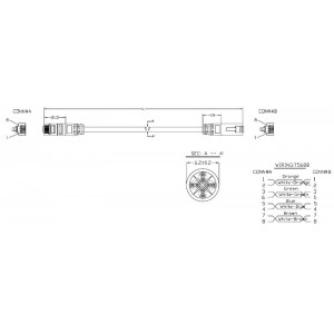 Hyperline PC-LPM-UTP-RJ45-RJ45-C6-15M-LSZH-OR Патч-корд U/UTP, Cat.6 (100% Fluke Component Tested), LSZH, 15 м, оранжевый Hyperline PC-LPM-UTP-RJ45-RJ45-C6-15M-LSZH-OR Патч-корд U/UTP, Cat.6 (100% Fluke Component Tested), LSZH, 15 м, оранжевый