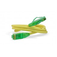 Hyperline PC-LPM-UTP-RJ45-RJ45-C6a-15M-LSZH-YL Патч-корд U/UTP, Cat.6a (100% Fluke Component Tested) 10G, LSZH, 15 м, желтый