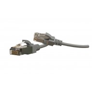Hyperline PC-LPT-SFTP-RJ45-RJ45-C6-1.5M-LSZH-GY Патч-корд S/FTP, экранированный, категория 6 (100% Fluke Component Tested), 28AWG, LSZH, 1.5 м, серый