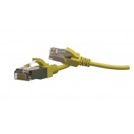 Hyperline PC-LPT-SFTP-RJ45-RJ45-C6-1M-LSZH-YL Патч-корд S/FTP, экранированный, категория 6 (100% Fluke Component Tested), 28AWG, LSZH, 1 м, желтый