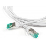 Hyperline PC-LPT-SFTP-RJ45-RJ45-C6a-1M-LSZH-WH Патч-корд S/FTP, экранированный, категория 6a (100% Fluke Component Tested), 30AWG, LSZH, 1 м, белый