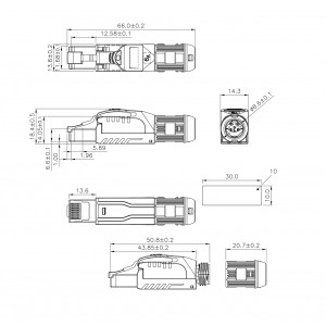 Hyperline PLUE-8P8C-S-C6A-SH-GN Разъем полевой оконцовки RJ-45 (8P8C) под витую пару, для одножильного кабеля, toolless, категория 6A, экранированный, накручивающийся хвостовик, зеленый, IDC Hyperline PLUE-8P8C-S-C6A-SH-GN Разъем полевой оконцовки RJ-45 (8P8C) под витую пару, для одножильного кабеля, toolless, категория 6A, экранированный, накручивающийся хвостовик, зеленый, IDC