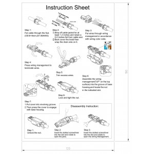 Hyperline PLUF-8P8C-S-C6-SH Разъем RJ-45 (8P8C) под витую пару, полевая заделка, категория 6, экранированный, для одножильного кабеля (внешний диаметр кабеля 6-8 мм, 23-26 AWG), накручивающийся хвостовик Hyperline PLUF-8P8C-S-C6-SH Разъем RJ-45 (8P8C) под витую пару, полевая заделка, категория 6, экранированный, для одножильного кабеля (внешний диаметр кабеля 6-8 мм, 23-26 AWG), накручивающийся хвостовик