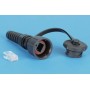Hyperline PLUG-IE-8P8C-P-C5 Промышленный разъем RJ-45 (8P8C) под витую пару, IP67, категория 5e, с защитной крышкой Hyperline PLUG-IE-8P8C-P-C5 Промышленный разъем RJ-45 (8P8C) под витую пару, IP67, категория 5e, с защитной крышкой