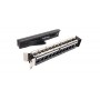 Hyperline PPBL4A-19-24-SH-RM Модульная патч-панель 19, 24 порта, угловая, 1U, для экранированных и неэкранированных модулей Keystone Jack, со съемными панелями, с задним кабельным организатором (без модулей) Hyperline PPBL4A-19-24-SH-RM Модульная патч-панель 19, 24 порта, угловая, 1U, для экранированных и неэкранированных модулей Keystone Jack, со съемными панелями, с задним кабельным организатором (без модулей)