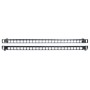Hyperline PPBLHD-19-24S-SH-RM Модульная патч-панель 19, 24 порта, Flat Type, 0.5U, для экранированных и неэкранированных модулей Keystone Jack (кроме KJ1-C2, KJ2-C5e, KJ2-C6), с задним кабельным организатором (без модулей) Hyperline PPBLHD-19-24S-SH-RM Модульная патч-панель 19, 24 порта, Flat Type, 0.5U, для экранированных и неэкранированных модулей Keystone Jack (кроме KJ1-C2, KJ2-C5e, KJ2-C6), с задним кабельным организатором (без модулей)