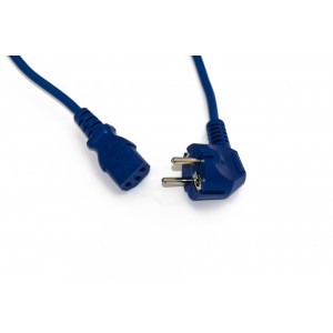 Hyperline PWC-IEC13-SHM-1.8-BL Кабель питания компьютера (Schuko+C13) (3x0.75), 10A, угловая вилка, 1.8м, цвет синий (ПВС-АП-3*0,75-250-S22C13-10-1,8 ГОСТ 28244-96) Hyperline PWC-IEC13-SHM-1.8-BL Кабель питания компьютера (Schuko+C13) (3x0.75), 10A, угловая вилка, 1.8м, цвет синий (ПВС-АП-3*0,75-250-S22C13-10-1,8 ГОСТ 28244-96)