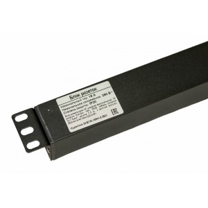 Hyperline SHE-18SH-2.5EU Блок розеток, вертикальный, 18 розеток Schuko, кабель питания 2.5м (3х1.5мм2) с вилкой Schuko 16A, 250В, 950x44.4x44.4мм (ДхШхВ), корпус алюминий, черный Hyperline SHE-18SH-2.5EU Блок розеток, вертикальный, 18 розеток Schuko, кабель питания 2.5м (3х1.5мм2) с вилкой Schuko 16A, 250В, 950x44.4x44.4мм (ДхШхВ), корпус алюминий, черный