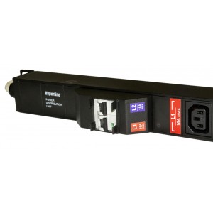 Hyperline SHE-36IEC-6BIEC-B-2.5PVB Блок розеток, вертикальный, 36 розеток IEC320 C13, 6 розеток IEC320 C19, автоматический выключатель, кабель питания 2.5м (3х4.0мм2) с вилкой IEC 60309 32A (2P+E), 250В, 1860x44.4x44.4мм (ДхШхВ), корпус алюминий, черный Hyperline SHE-36IEC-6BIEC-B-2.5PVB Блок розеток, вертикальный, 36 розеток IEC320 C13, 6 розеток IEC320 C19, автоматический выключатель, кабель питания 2.5м (3х4.0мм2) с вилкой IEC 60309 32A (2P+E), 250В, 1860x44.4x44.4мм (ДхШхВ), корпус алюминий, черный