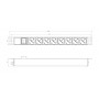 Hyperline SHE19-8SH-S-CB Блок розеток для 19 шкафов, горизонтальный, 8 розеток Schuko, выключатель с подсветкой, без кабеля питания, клеммная колодка 16A, 250В, 482.6x44.4x44.4мм (ШхГхВ), корпус алюминий, черный Hyperline SHE19-8SH-S-CB Блок розеток для 19 шкафов, горизонтальный, 8 розеток Schuko, выключатель с подсветкой, без кабеля питания, клеммная колодка 16A, 250В, 482.6x44.4x44.4мм (ШхГхВ), корпус алюминий, черный