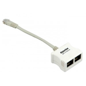 Hyperline SPL-YT4-E2-E2 Разветвитель RJ-45 4Pr.T568A/T568B -> 2 x 2Pr.10BASE-T Hyperline SPL-YT4-E2-E2 Разветвитель RJ-45 4Pr.T568A/T568B -> 2 x 2Pr.10BASE-T