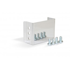 Hyperline TB2-KIT-SL Комплект для скрепления шкафов серии TTB, TTR между собой (4 скобы + 8 винтов), нержавеющая сталь Hyperline TB2-KIT-SL Комплект для скрепления шкафов серии TTB, TTR между собой (4 скобы + 8 винтов), нержавеющая сталь