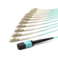 Hyperline TC-MC3-503-1xMPOM12/PX-12хLC/PX-IN-10M-LSZH-AQ Транковая сборка, 1хMPO (папа) Standard-12xLC, 12 волокон, 50/125 (OM3), 10G, LSZH, 10 м