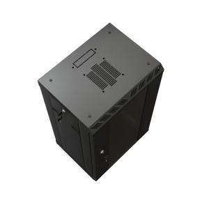Hyperline TDB-9U-GP-RAL9004 Шкаф настенный 10, 9U, 499,5х390х300, уст. размер 254 мм, со стеклянной дверью, открывающиеся стенки, возможность установки вентилятора, цвет черный (RAL 9004) (собранный) Hyperline TDB-9U-GP-RAL9004 Шкаф настенный 10, 9U, 499,5х390х300, уст. размер 254 мм, со стеклянной дверью, открывающиеся стенки, возможность установки вентилятора, цвет черный (RAL 9004) (собранный)