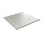 Hyperline TSD3L-0.5U-405/700-RAL7035 Полка c 19 креплением, раздвижная, 0.5U, с регулируемой глубиной установки от 405 мм до 700 мм, нагрузка до 60 кг, для установки в шкафы глубиной 600-800 мм, цвет серый Hyperline TSD3L-0.5U-405/700-RAL7035 Полка c 19 креплением, раздвижная, 0.5U, с регулируемой глубиной установки от 405 мм до 700 мм, нагрузка до 60 кг, для установки в шкафы глубиной 600-800 мм, цвет серый