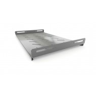 Hyperline TSH3L-300-RAL7035 Полка стационарная, глубина 300 мм, с боковым креплением, нагрузка до 20 кг, для шкафов серии TTB, TTR, TWB/TWB-FC, 485х300мм (ШхГ), цвет серый (RAL 7035)