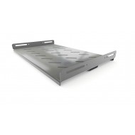 Hyperline TSH3M-300-RAL7035 Полка стационарная усиленная, глубина 300 мм, с боковым креплением, нагрузка до 50 кг, для шкафов серии TTB, TTR, TWB/TWB-FC, 485х300мм (ШхГ), цвет серый (RAL 7035)