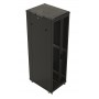 Hyperline TTB-3266-DD-RAL9004 Шкаф напольный 19-дюймовый, 32U, 1610x600х600 мм (ВхШхГ), передняя и задняя распашные перфорированные двери (75%), ручка с замком, крыша нового типа, цвет черный (RAL 9004) (разобранный) Hyperline TTB-3266-DD-RAL9004 Шкаф напольный 19-дюймовый, 32U, 1610x600х600 мм (ВхШхГ), передняя и задняя распашные перфорированные двери (75%), ручка с замком, крыша нового типа, цвет черный (RAL 9004) (разобранный)