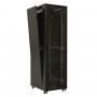Hyperline TTB-3281-AS-RAL9004 Шкаф напольный 19-дюймовый, 32U, 1610х800х1000 мм (ВхШхГ), передняя дверь стеклянная, задняя дверь сплошная, ручка с замком, 2 вертикальных кабельных организатора, цвет черный (RAL 9004) (разобранный) Hyperline TTB-3281-AS-RAL9004 Шкаф напольный 19-дюймовый, 32U, 1610х800х1000 мм (ВхШхГ), передняя дверь стеклянная, задняя дверь сплошная, ручка с замком, 2 вертикальных кабельных организатора, цвет черный (RAL 9004) (разобранный)