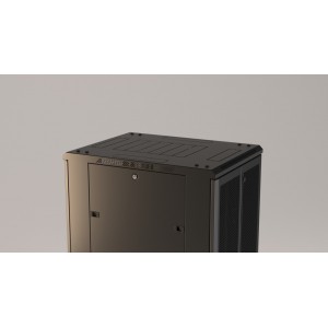 Hyperline TTR-2766-DD-RAL9005 Шкаф напольный 19-дюймовый, 27U, 1388x600х600 мм (ВхШхГ), передняя и задняя распашные перфорированные двери (75%), ручка с замком, цвет черный (RAL 9005) (разобранный) Hyperline TTR-2766-DD-RAL9005 Шкаф напольный 19-дюймовый, 27U, 1388x600х600 мм (ВхШхГ), передняя и задняя распашные перфорированные двери (75%), ручка с замком, цвет черный (RAL 9005) (разобранный)