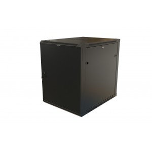 Hyperline TWB-1268-SR-RAL9004 Шкаф настенный 19-дюймовый (19), 12U, 650x600х800мм, металлическая передняя дверь с замком, две боковые панели, цвет черный (RAL 9004) (разобранный) Hyperline TWB-1268-SR-RAL9004 Шкаф настенный 19-дюймовый (19), 12U, 650x600х800мм, металлическая передняя дверь с замком, две боковые панели, цвет черный (RAL 9004) (разобранный)