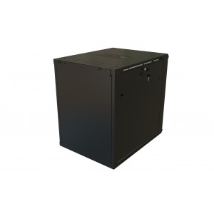 Hyperline TWB-1868-GP-RAL9004 Шкаф настенный 19-дюймовый (19), 18U, 908x600х800мм, стеклянная дверь с перфорацией по бокам, ручка с замком, цвет черный (RAL 9004) (разобранный) Hyperline TWB-1868-GP-RAL9004 Шкаф настенный 19-дюймовый (19), 18U, 908x600х800мм, стеклянная дверь с перфорацией по бокам, ручка с замком, цвет черный (RAL 9004) (разобранный)