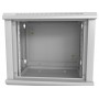 Hyperline TWL-0945-SD-RAL7035 Шкаф настенный 19-дюймовый (19), 9U, 500x600х450мм, металлическая перфорированная дверь, несъемные стенки, 1 пара профилей, цвет серый (RAL 7035) (собранный) Hyperline TWL-0945-SD-RAL7035 Шкаф настенный 19-дюймовый (19), 9U, 500x600х450мм, металлическая перфорированная дверь, несъемные стенки, 1 пара профилей, цвет серый (RAL 7035) (собранный)