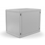 Hyperline TWL-0966-SR-RAL7035 Шкаф настенный 19-дюймовый (19), 9U, 500x600х600мм, металлическая дверь, несъемные стенки, 1 пара профилей, цвет серый (RAL 7035) (собранный) Hyperline TWL-0966-SR-RAL7035 Шкаф настенный 19-дюймовый (19), 9U, 500x600х600мм, металлическая дверь, несъемные стенки, 1 пара профилей, цвет серый (RAL 7035) (собранный)