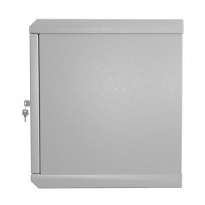 Hyperline TWL-0966-SR-RAL7035 Шкаф настенный 19-дюймовый (19), 9U, 500x600х600мм, металлическая дверь, несъемные стенки, 1 пара профилей, цвет серый (RAL 7035) (собранный) Hyperline TWL-0966-SR-RAL7035 Шкаф настенный 19-дюймовый (19), 9U, 500x600х600мм, металлическая дверь, несъемные стенки, 1 пара профилей, цвет серый (RAL 7035) (собранный)