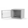 Hyperline TWL-1245-SD-RAL7035 Шкаф настенный 19-дюймовый (19), 12U, 650x600х450мм, металлическая перфорированная дверь, несъемные стенки, 1 пара профилей, цвет серый (RAL 7035) (собранный) Hyperline TWL-1245-SD-RAL7035 Шкаф настенный 19-дюймовый (19), 12U, 650x600х450мм, металлическая перфорированная дверь, несъемные стенки, 1 пара профилей, цвет серый (RAL 7035) (собранный)