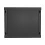 Hyperline TWL-1266-SD-RAL9005 Шкаф настенный 19-дюймовый (19), 12U, 650x600х600мм, металлическая перфорированная дверь, несъемные стенки, 1 пара профилей, цвет черный (RAL 9005) (собранный) Hyperline TWL-1266-SD-RAL9005 Шкаф настенный 19-дюймовый (19), 12U, 650x600х600мм, металлическая перфорированная дверь, несъемные стенки, 1 пара профилей, цвет черный (RAL 9005) (собранный)