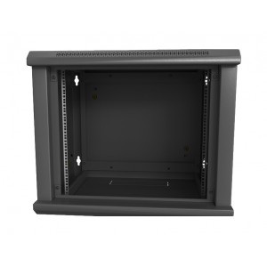 Hyperline TWL-1545-SD-RAL9005 Шкаф настенный 19-дюймовый (19), 15U, 775x600х450мм, металлическая перфорированная дверь, несъемные стенки, 1 пара профилей, цвет черный (RAL 9005) (собранный) Hyperline TWL-1545-SD-RAL9005 Шкаф настенный 19-дюймовый (19), 15U, 775x600х450мм, металлическая перфорированная дверь, несъемные стенки, 1 пара профилей, цвет черный (RAL 9005) (собранный)