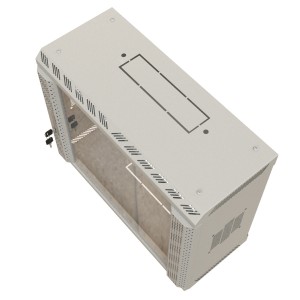 Hyperline TWS-0625-GP-RAL7035 Шкаф настенный 19-дюймовый (19), 6U, 367х600х250, со стеклянной дверью, несъемные боковые панели, цвет серый (RAL 7035) (собранный) Hyperline TWS-0625-GP-RAL7035 Шкаф настенный 19-дюймовый (19), 6U, 367х600х250, со стеклянной дверью, несъемные боковые панели, цвет серый (RAL 7035) (собранный)