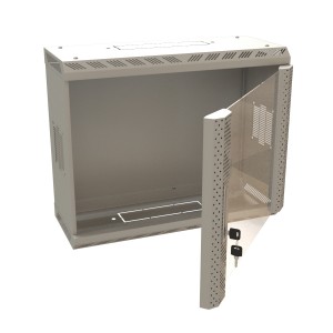 Hyperline TWS-1225-GP-RAL7035 Шкаф настенный 19-дюймовый (19), 12U, 650х600х250, со стеклянной дверью, несъемные боковые панели, цвет серый (RAL 7035) (собранный) Hyperline TWS-1225-GP-RAL7035 Шкаф настенный 19-дюймовый (19), 12U, 650х600х250, со стеклянной дверью, несъемные боковые панели, цвет серый (RAL 7035) (собранный)