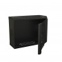 Hyperline TWS-1525-GP-RAL9004 Шкаф настенный 19-дюймовый (19), 15U, 740х600х250, со стеклянной дверью, несъемные боковые панели, цвет черный (RAL 9004) (собранный) Hyperline TWS-1525-GP-RAL9004 Шкаф настенный 19-дюймовый (19), 15U, 740х600х250, со стеклянной дверью, несъемные боковые панели, цвет черный (RAL 9004) (собранный)