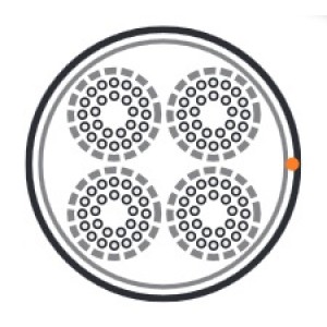 Hyperline UUTP100-C3-S24-IN-PVC-GY Кабель витая пара, неэкранированная U/UTP, категория 3, 100 пар (24 AWG), одножильный (solid), PVC, -10°C - +50°C, серый Hyperline UUTP100-C3-S24-IN-PVC-GY Кабель витая пара, неэкранированная U/UTP, категория 3, 100 пар (24 AWG), одножильный (solid), PVC, -10°C - +50°C, серый