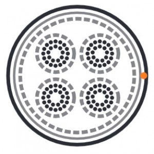 Hyperline UUTP100-C3-S24-OUT-PE-BK (UTP100-C3-SOLID-OUTDOOR) Кабель витая пара, неэкранированная U/UTP, категория 3, 100 пар (24 AWG), одножильный (solid), внешний, UV PE, -40°C - +50°C, черный Hyperline UUTP100-C3-S24-OUT-PE-BK (UTP100-C3-SOLID-OUTDOOR) Кабель витая пара, неэкранированная U/UTP, категория 3, 100 пар (24 AWG), одножильный (solid), внешний, UV PE, -40°C - +50°C, черный