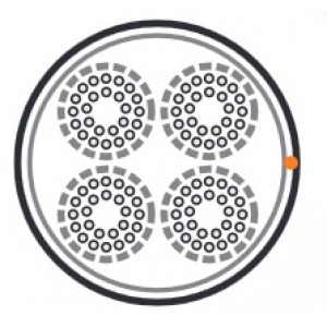 Hyperline UUTP100-C3-S26-IN-PVC-GY (UTP100-C3-SOL-26AWG-IN-PVC-GY) Кабель витая пара, неэкранированная U/UTP, категория 3, 100 пар (26 AWG), одножильный (solid), PVC, –20°C - +60°C, серый Hyperline UUTP100-C3-S26-IN-PVC-GY (UTP100-C3-SOL-26AWG-IN-PVC-GY) Кабель витая пара, неэкранированная U/UTP, категория 3, 100 пар (26 AWG), одножильный (solid), PVC, –20°C - +60°C, серый