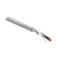 Hyperline UUTP25-C3-S26-IN-PVC-GY Кабель витая пара, неэкранированная U/UTP, категория 3, 25 пар (26 AWG), одножильный (solid), PVC, –20°C – +60°C, серый